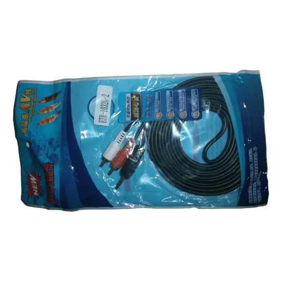 Cable De Plus 3.5 A 2 Rca Para Audio Auxiliar In Equipos Aud
