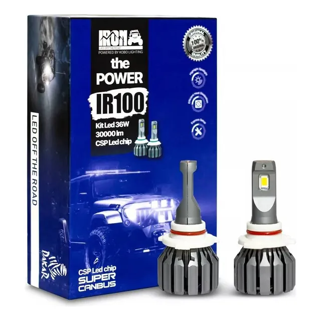 Kit Focos Led Ir100 9005 Chip Led Csp Tecnología Alemana