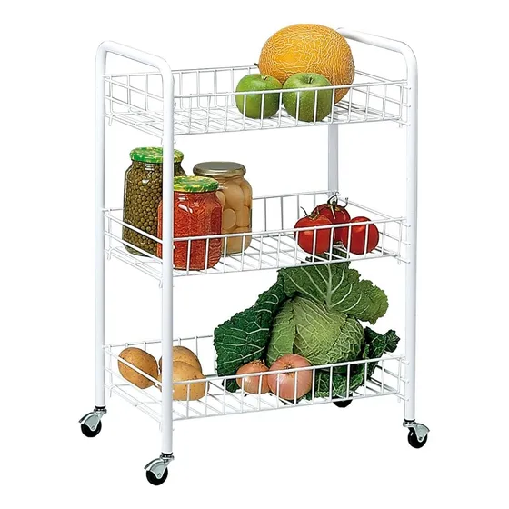 Carro Carrito Para Frutas Y Verduras Estante Multi Uso 