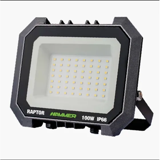 Reflector Raptor 100w Hammer Luz Blanca (fria) 6500k