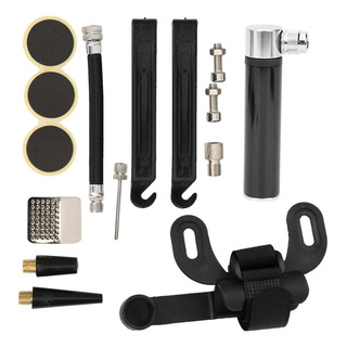 Kit De Reparación De Neumáticos De Bicicleta Negro Y Negro, Kit De Reparación De Neumáticos De Bicicleta Negro Y Negro,