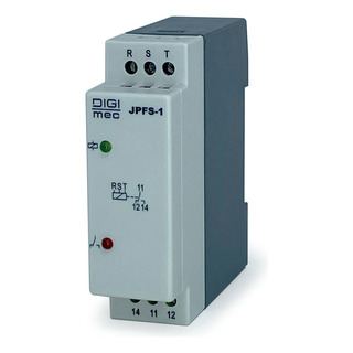 Rele Falta E Sequencia De Fase Digimec Jpfs-1 208/480vca Rele Falta E Sequencia De Fase Digimec Jpfs-1 208/480vca