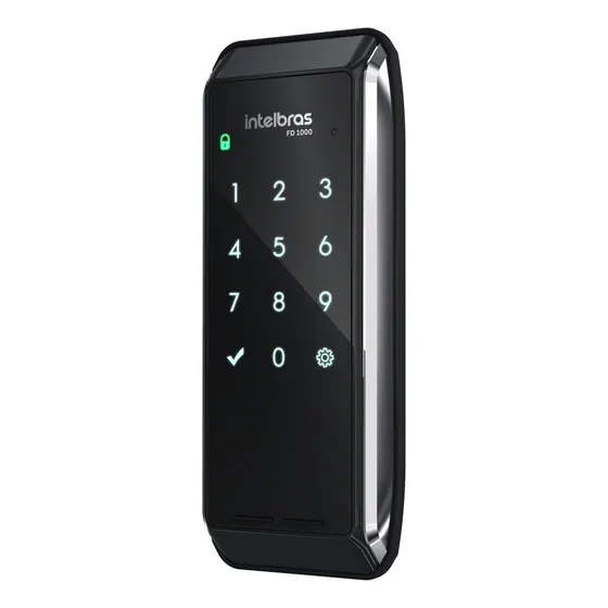 Fechadura Digital De Sobrepor Fd1000 Com Senha Intelbras