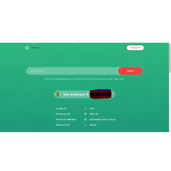 Script Php Para Encontrar Um Endereço Ip