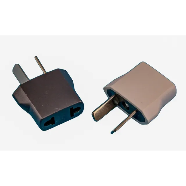 X2 Ficha Adaptador 110v - 220v Plana A Oblicua A220-110 Htec