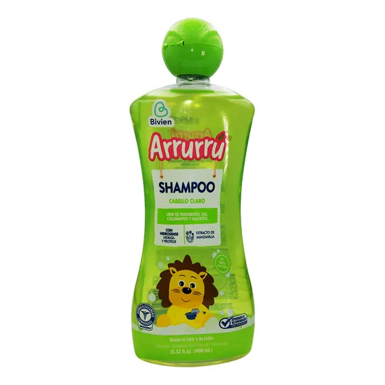 Arrurru Shampoo Manzanilla Cabello Claro - 400 ml