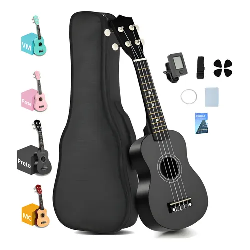 uku.lele ★2 Ukulele Soprano Acústico NU21MGQ - Namaste - AudioDriver