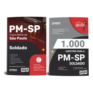 Apostila + Questões Pm Sp 2024 - Soldado Pm De 2a Classe Da Polícia Militar De São Paulo - Editora Nova Apostila + Questões Pm Sp 2024 - Soldado Pm De 2a Classe Da Polícia Militar De São Paulo - Editora Nova