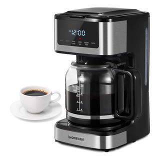 Cafetera De Goteo Programable Para 12 Tazas, Cafetera Con I Cafetera De Goteo Programable Para 12 Tazas, Cafetera Con I