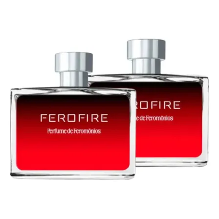 2 Perfumes Ferofire Com 50ml Cada - Masculino