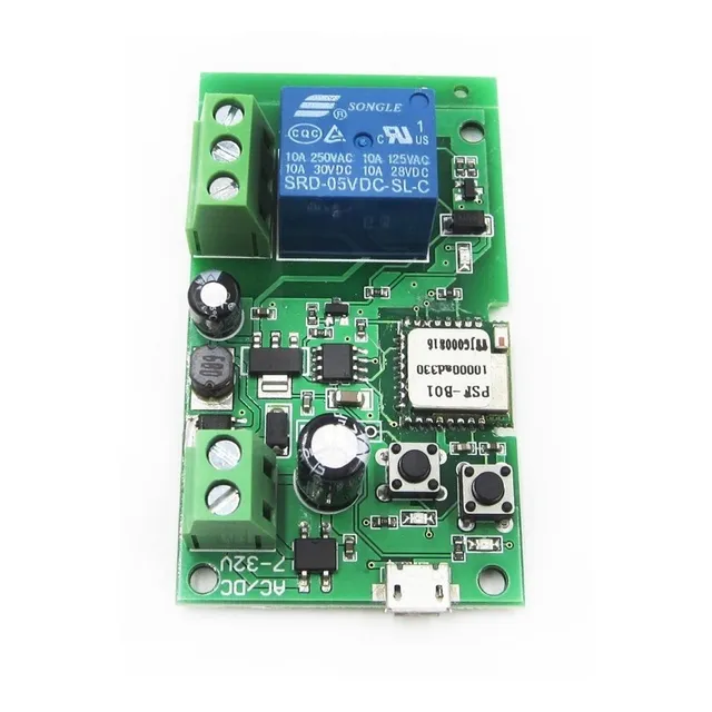 Sonoff 5v Usb 7-32v Wifi Switch Inteligente Relé E-welink