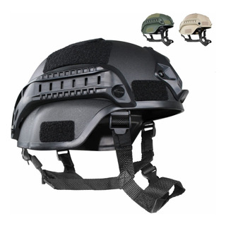 Casco Paintball Táctico Ajustable Para Militar Protección Casco Paintball Táctico Ajustable Para Militar Protección