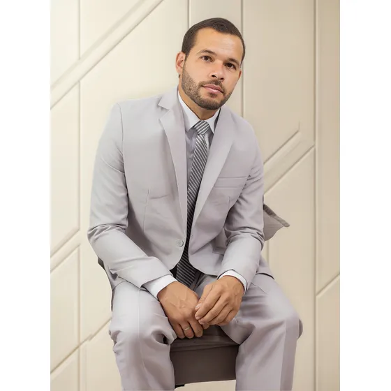 Terno Masculino Slim Completo - Blazer + Calça + Qualidade !