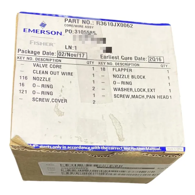 Emerson R3610jx0062