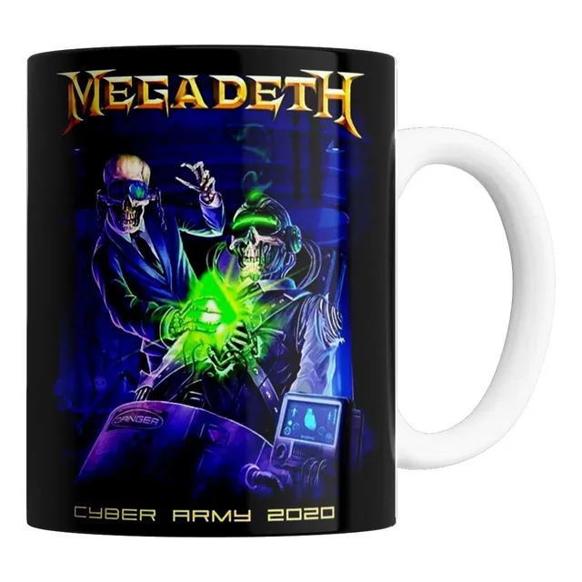 Taza De Ceramica - Megadeth (varios Modelos)