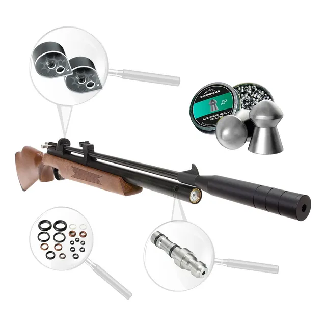 Aztk / Rifle Pcp V- Raptor Calibre 5.5 Mm Regulado Pr-900