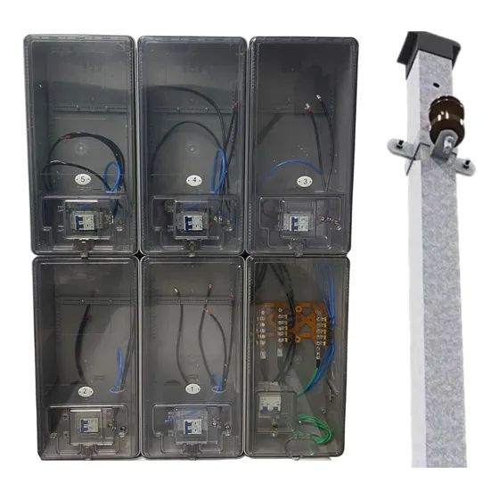 Kit Completo Padrão Enel 5 Medidores Bifásicos+ Poste 90 Dan
