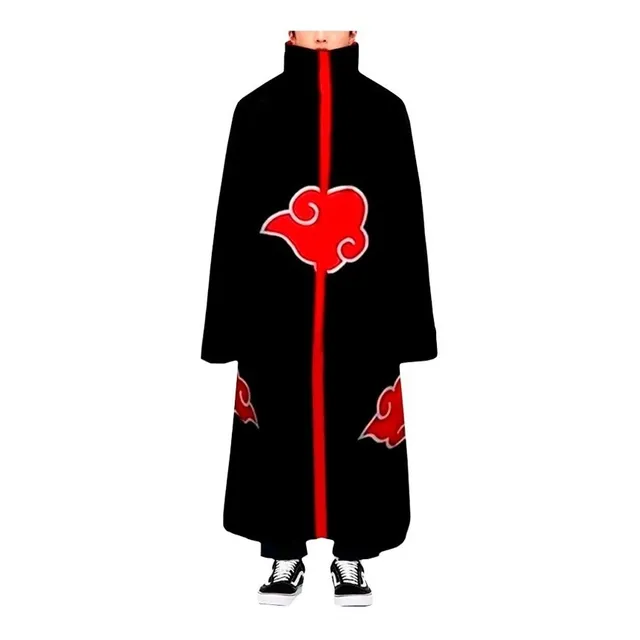 Akatsuki Capa Manto Sasuke Infantil Tecido De Alta Qualidade