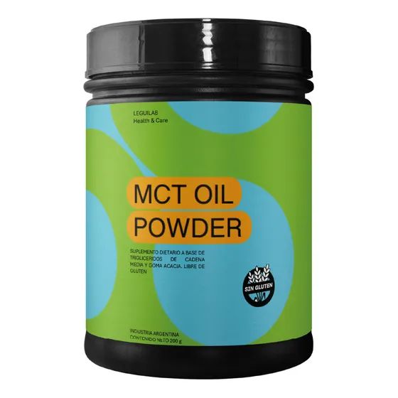 Mct Oil Power 200gr En Polvo Leguilab Sabor Sin sabor