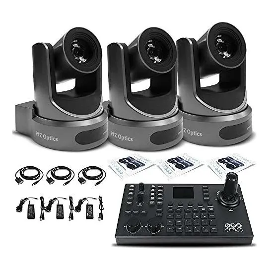 3 30x Sdi Gen 2 Live Streaming Broadcast Camara Gris Gy