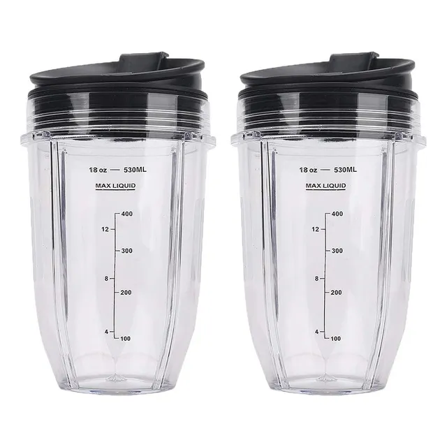 2 Batidoras Nutri Ninja Auto Iq Sin Bpa, Vaso De 530 Ml