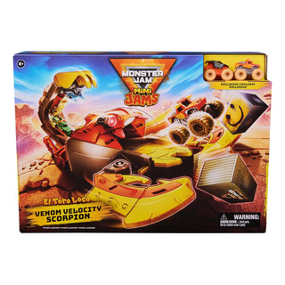 Monster Jam Mini Pista Venom Velocity Scorpion Spin Master Monster Jam Mini Pista Venom Velocity Scorpion Spin Master
