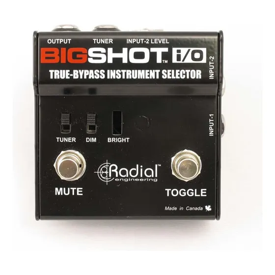 Interruptor Selector De Bypass Verdadero De E/s De Bigshot R