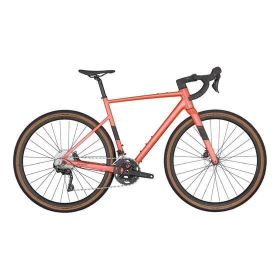 Bicicleta Ruta Scott Speedster Gravel 40 24 10 Vel Naranja Tamaño Del Marco 56cm