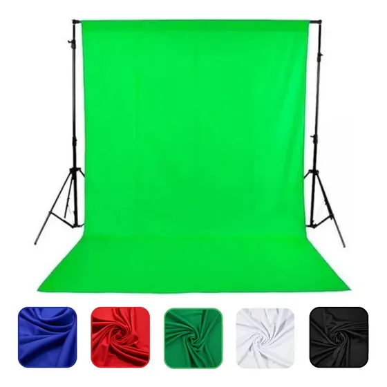 Tecido Chroma Key Fundo Fotografico 3,00 X 1,90 Metros