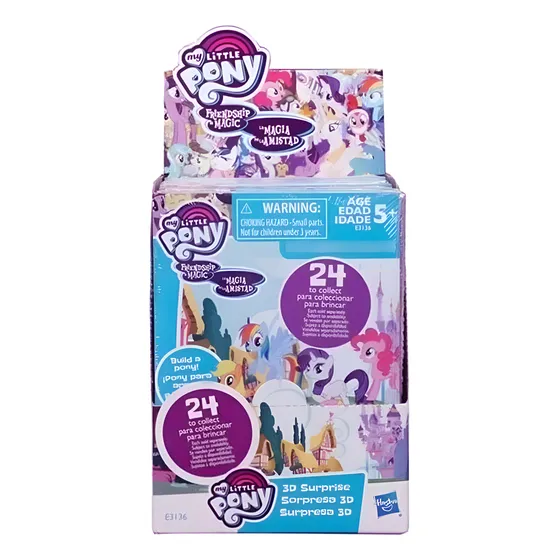 Hasbro My Little Pony  Set De Construcción 24 Figuras 3d