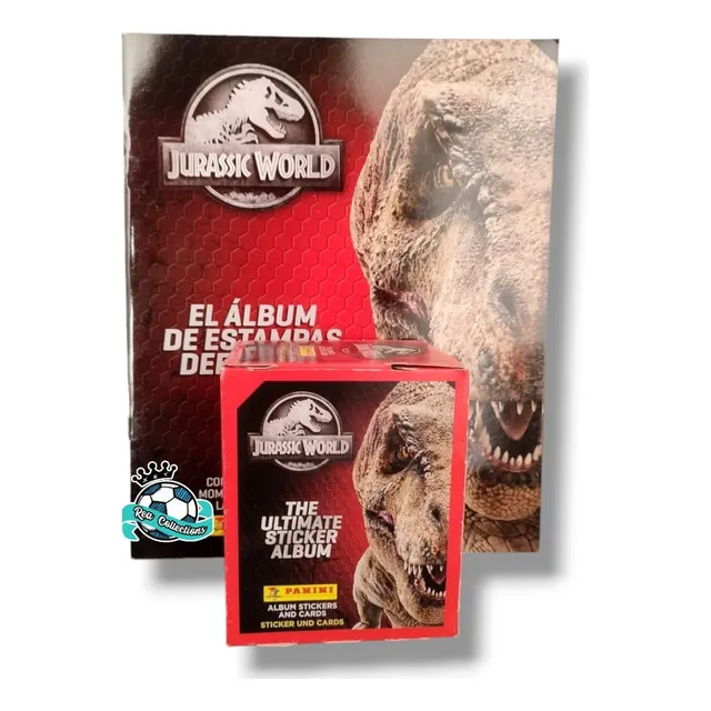 Álbum Jurassic World Definitivo + Caja 36 Sobres Panini 2021