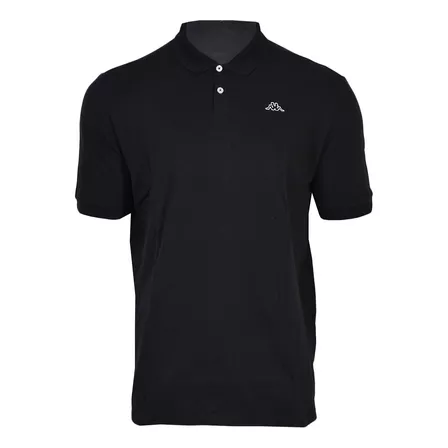 Chomba Kappa Logo Eraz Polo Hombre Black