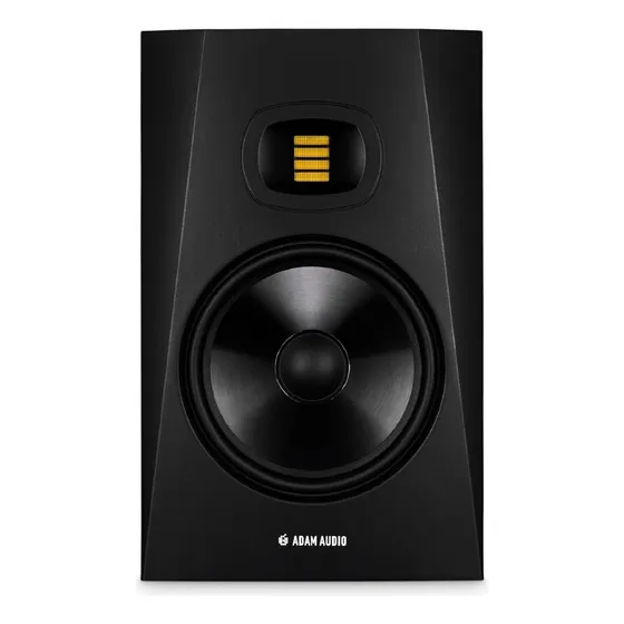 Monitor de estúdio ativo profissional Adam T8v de 8 polegadas - preto