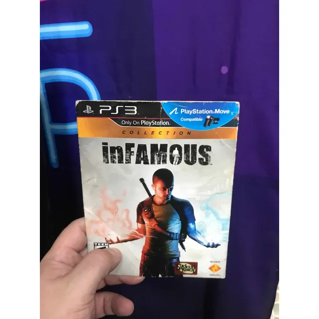 Juegos Para Ps3- Infamous (juego En Sobre)