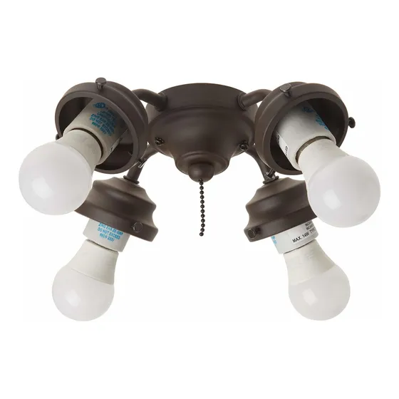 Hunter 99143 Soporte Cuatro Luz Bronce Nuevo