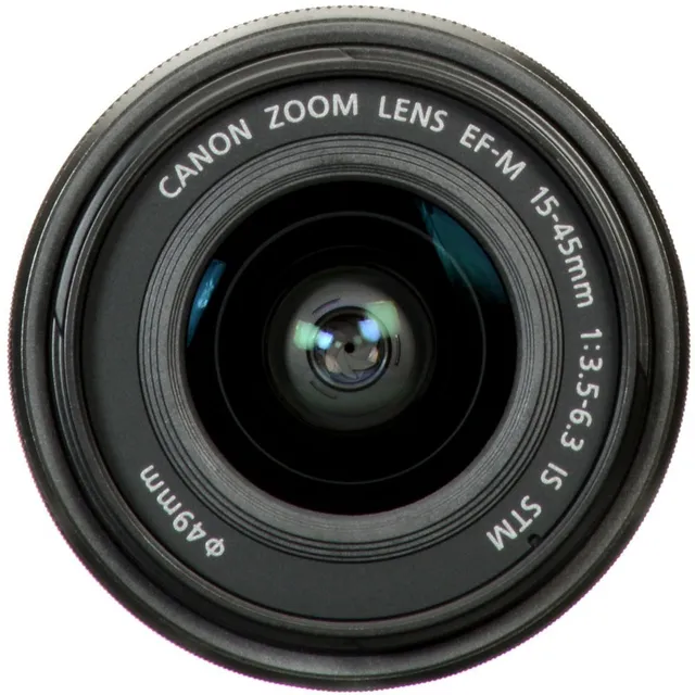 Lente Canon Ef-m 15-45mm F/3.5-6.3 Is Stm Color Negro Tipo de montaje Canon FD
