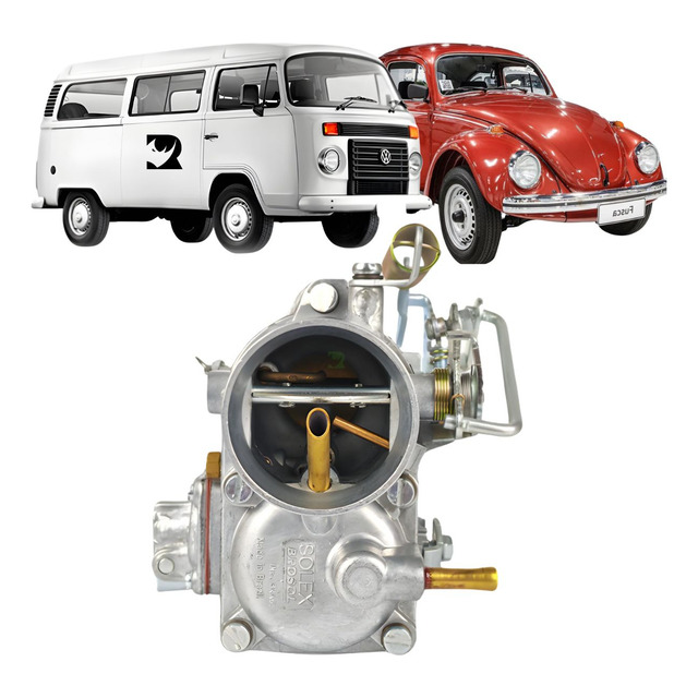 Carburador Fusca Kombi 1500 1600 Gasolina Original Brosol Carburador Fusca Kombi 1500 1600 Gasolina Original Brosol