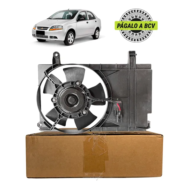 Electroventilador Aire Acondicionado 5 Aspas Chevrolet Aveo 