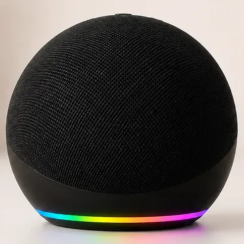 【新品未開封】 Amazon Echo Spot ブラック（アレクサ） Amazon Echo Spot (2024 Release) Alexa, Black | MercadoLivre