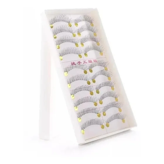 Pestañas Postizas 14 Mm ( 10 Pares)