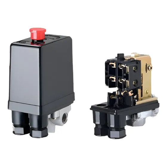 Automatico Compresor Presostato Boton Rojo 4 Vias 150 Psi