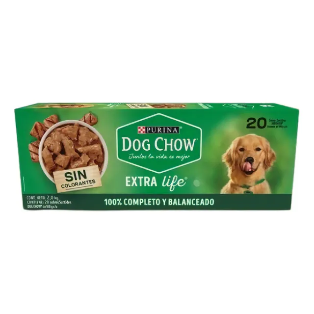 Alimento Húmedo Purina® Dog Chow Para Perro Adulto 20 U