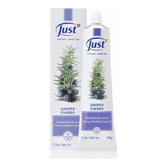 Just Crema Enebro 96g - Alivio Dolor Muscular, Vegana Enebro