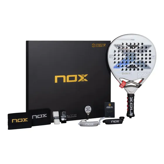 Pala De Padel Pack Nox At10 Genius 12k Dubai Ltd 2024 Plateado