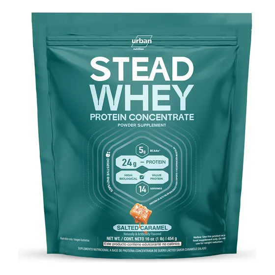 3lbs Proteína En Polvo Stead Whey 100% Concentrate
