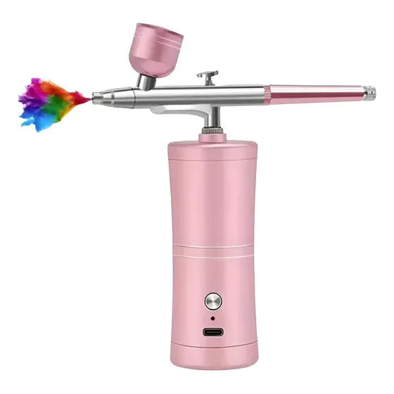 Aerógrafo Inalámbrico Premium Manicura Usb Portatil Uñas