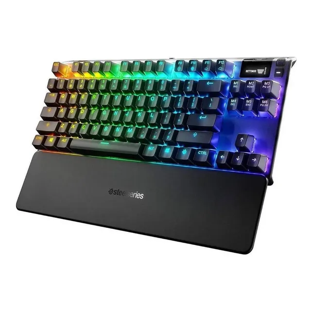 Teclado Pc Steelseries Apex Pro Tkl Color Del Teclado Negro Idioma Inglés Us