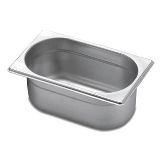 Set Bandeja Gn 1/9 6,5 Cm Con Tapa Acero Inoxidable Set Bandeja Gn 1/9 6,5 Cm Con Tapa Acero Inoxidable