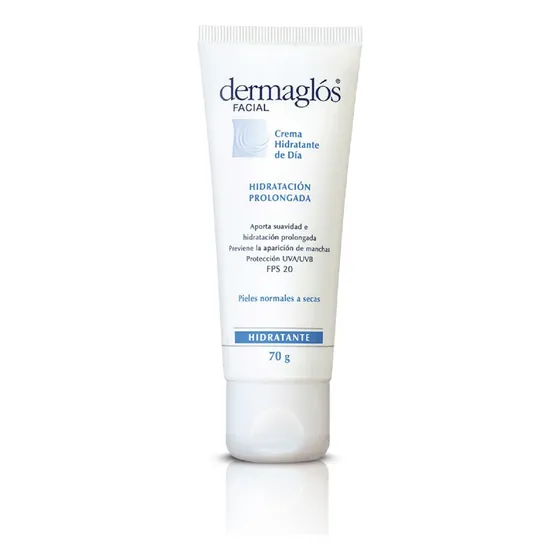 Dermaglós Crema Hidratante De Día Fps20 X 70g Tipo de piel Normal a seca