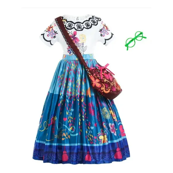 Disfraz De Mirabel De Encanto 110 Y 130 Cm